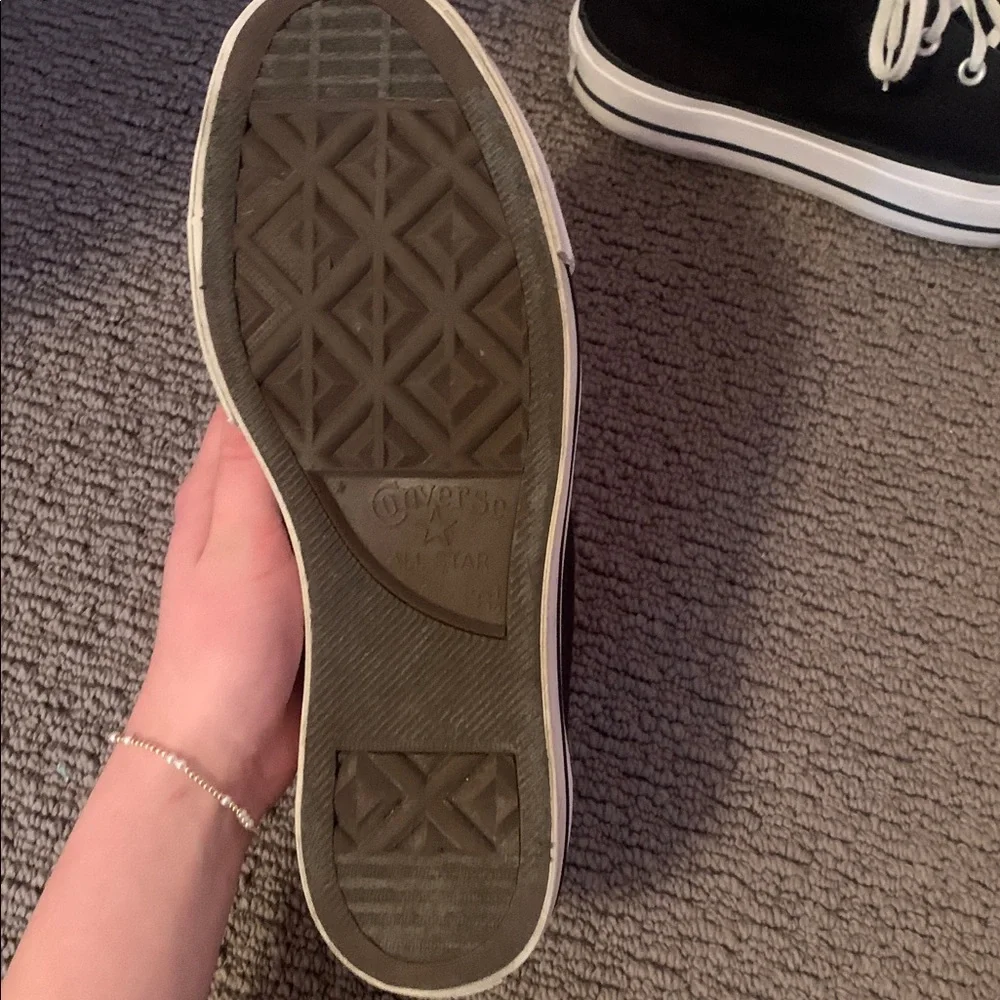 Black converse high tops! - Picture 5 of 7